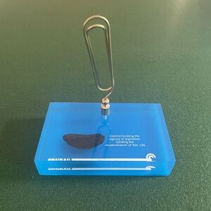 Conrail Pier 124 Commemorative Paperweight